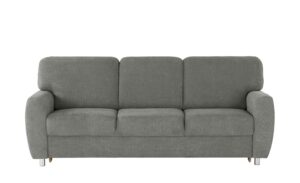 smart Sofa  Valencia ¦ grau ¦ Maße (cm): B: 220 H: 90 T: 93 Polstermöbel > Sofas > 3-Sitzer - Höffner