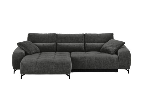 bobb Ecksofa mit Boxspringpolsterung  Filis de Luxe ¦ schwarz ¦ Maße (cm): B: 302 H: 90 T: 186 Polstermöbel > Sofas > Ecksofas - Höffner