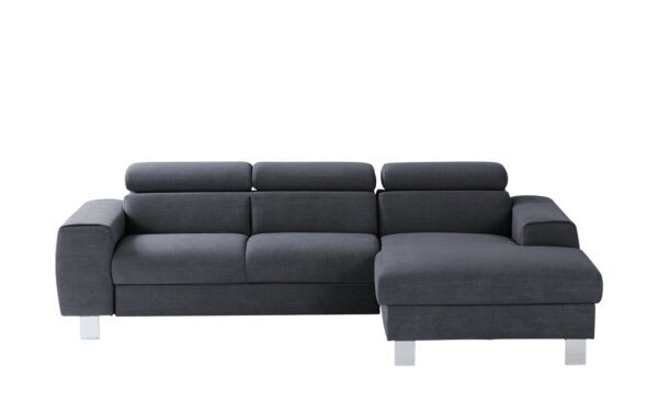 uno Ecksofa  Los Angeles ¦ blau ¦ Maße (cm): B: 244 H: 72 T: 166 Polstermöbel > Sofas > Ecksofas - Höffner