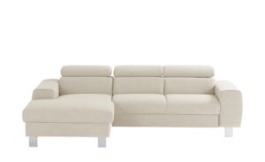 uno Ecksofa  Los Angeles ¦ creme ¦ Maße (cm): B: 244 H: 72 T: 166 Polstermöbel > Sofas > Ecksofas - Höffner