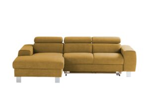 uno Ecksofa  Los Angeles ¦ gelb ¦ Maße (cm): B: 244 H: 72 T: 166 Polstermöbel > Sofas > Ecksofas - Höffner