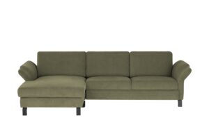 Ecksofa  Medium ¦ grün ¦ Maße (cm): B: 250 H: 78 T: 162 Polstermöbel > Sofas > Ecksofas - Höffner