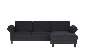 Ecksofa  Medium ¦ schwarz ¦ Maße (cm): B: 250 H: 78 T: 162 Polstermöbel > Sofas > Ecksofas - Höffner