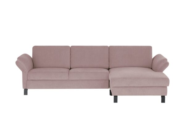 Ecksofa  Medium ¦ rosa/pink ¦ Maße (cm): B: 250 H: 78 T: 162 Polstermöbel > Sofas > Ecksofas - Höffner