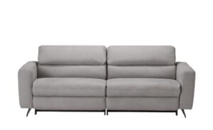 Wohnwert Ledersofa  Carisma ¦ grau ¦ Maße (cm): B: 218 H: 82 T: 96 Polstermöbel > Sofas > 3-Sitzer - Höffner