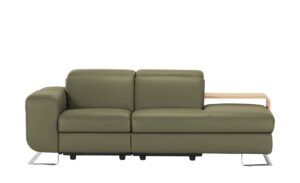 JOOP! Ledersofa  8151 ¦ grün ¦ Maße (cm): B: 211 H: 74 T: 111 Polstermöbel > Sofas > Einzelsofas - Höffner