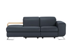 JOOP! Ledersofa  8151 ¦ blau ¦ Maße (cm): B: 211 H: 74 T: 111 Polstermöbel > Sofas > Einzelsofas - Höffner