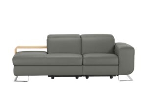 JOOP! Ledersofa  8151 ¦ grau ¦ Maße (cm): B: 211 H: 74 T: 111 Polstermöbel > Sofas > Einzelsofas - Höffner