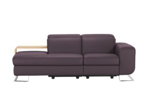 JOOP! Ledersofa  8151 ¦ lila/violett ¦ Maße (cm): B: 211 H: 74 T: 111 Polstermöbel > Sofas > Einzelsofas - Höffner