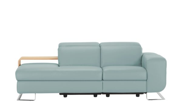 JOOP! Ledersofa  8151 ¦ blau ¦ Maße (cm): B: 211 H: 74 T: 111 Polstermöbel > Sofas > Einzelsofas - Höffner