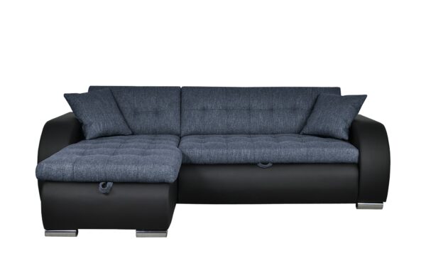 Ecksofa  Aries ¦ blau ¦ Maße (cm): B: 242 H: 80 T: 161 Polstermöbel > Sofas > Ecksofas - Höffner