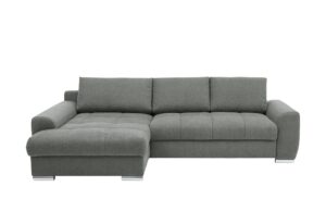 bobb Ecksofa  Soumia ¦ grau ¦ Maße (cm): B: 283 H: 91 T: 181 Polstermöbel > Sofas > Ecksofas - Höffner