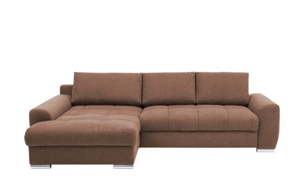 bobb Ecksofa  Soumia ¦ braun ¦ Maße (cm): B: 283 H: 91 T: 181 Polstermöbel > Sofas > Ecksofas - Höffner