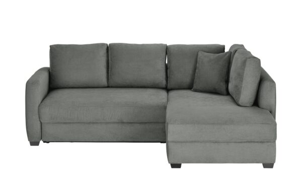 bobb Ecksofa mit Boxspringpolsterung  Lisa de Luxe ¦ grau ¦ Maße (cm): B: 235 H: 90 T: 184 Polstermöbel > Sofas > Ecksofas - Höffner