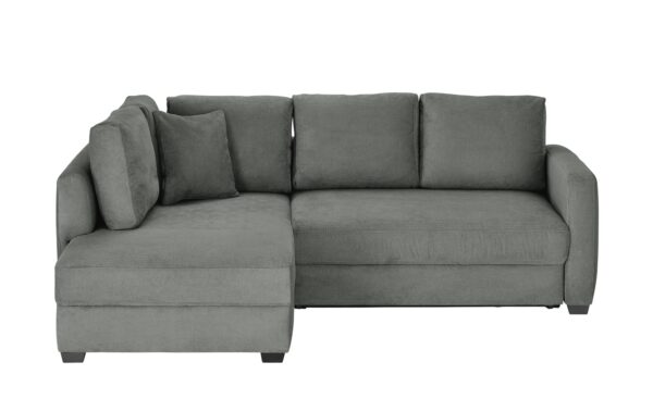 bobb Ecksofa mit Boxspringpolsterung  Lisa de Luxe ¦ grau ¦ Maße (cm): B: 235 H: 90 T: 184 Polstermöbel > Sofas > Ecksofas - Höffner