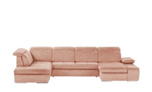 switch Wohnlandschaft  Avilla ¦ rosa/pink ¦ Maße (cm): B: 355 H: 86 T: 234 Polstermöbel > Sofas > Schlafsofas - Höffner