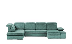 switch Wohnlandschaft  Avilla ¦ grün ¦ Maße (cm): B: 355 H: 86 T: 234 Polstermöbel > Sofas > Schlafsofas - Höffner