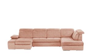 switch Wohnlandschaft  Avilla ¦ rosa/pink ¦ Maße (cm): B: 355 H: 86 T: 234 Polstermöbel > Sofas > Schlafsofas - Höffner