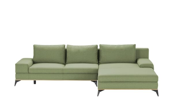 switch Ecksofa  Manila ¦ grün ¦ Maße (cm): B: 315 H: 78 T: 212 Polstermöbel > Sofas > Ecksofas - Höffner