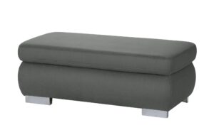 Lounge Collection XXL-Hocker  Kathrin ¦ grau ¦ Maße (cm): B: 129 H: 47 T: 64 Polstermöbel > Hocker - Höffner