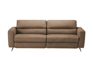 Wohnwert Ledersofa  Carisma ¦ braun ¦ Maße (cm): B: 218 H: 82 T: 96 Polstermöbel > Sofas > 3-Sitzer - Höffner