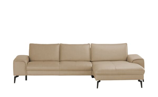 Wohnwert Ecksofa Leder  Kalea ¦ braun ¦ Maße (cm): B: 303 H: 82 T: 180 Polstermöbel > Sofas > Ecksofas - Höffner