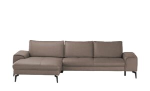 Wohnwert Ecksofa Leder  Kalea ¦ braun ¦ Maße (cm): B: 303 H: 82 T: 180 Polstermöbel > Sofas > Ecksofas - Höffner