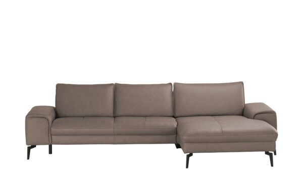 Wohnwert Ecksofa Leder  Kalea ¦ braun ¦ Maße (cm): B: 303 H: 82 T: 180 Polstermöbel > Sofas > Ecksofas - Höffner