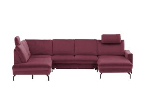 meinSofa Wohnlandschaft  Grace ¦ lila/violett ¦ Maße (cm): B: 332 H: 89 T: 220 Polstermöbel > Sofas > Schlafsofas - Höffner