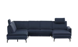 meinSofa Wohnlandschaft  Grace ¦ blau ¦ Maße (cm): B: 332 H: 89 T: 220 Polstermöbel > Sofas > Schlafsofas - Höffner