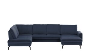 meinSofa Wohnlandschaft  Grace ¦ blau ¦ Maße (cm): B: 332 H: 89 T: 220 Polstermöbel > Sofas > Wohnlandschaften - Höffner