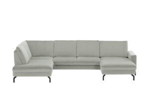 meinSofa Wohnlandschaft  Grace ¦ grau ¦ Maße (cm): B: 332 H: 89 T: 220 Polstermöbel > Sofas > Wohnlandschaften - Höffner