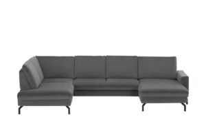 meinSofa Wohnlandschaft  Grace ¦ grau ¦ Maße (cm): B: 332 H: 89 T: 220 Polstermöbel > Sofas > Wohnlandschaften - Höffner