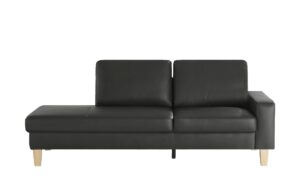 Recamiere  Bena ¦ schwarz ¦ Maße (cm): B: 213 H: 86 T: 97 Polstermöbel > Sofas > Einzelsofas - Höffner