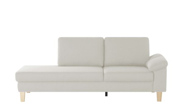 Recamiere  Bena ¦ grau ¦ Maße (cm): B: 218 H: 86 T: 97 Polstermöbel > Sofas > Einzelsofas - Höffner