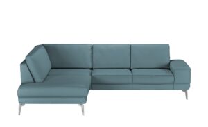 meinSofa Ecksofa  Dana ¦ blau ¦ Maße (cm): B: 269 H: 86 T: 222 Polstermöbel > Sofas > Ecksofas - Höffner