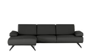 SOHO Ecksofa  Gemma ¦ schwarz ¦ Maße (cm): B: 282 H: 84 T: 166 Polstermöbel > Sofas > Ecksofas - Höffner