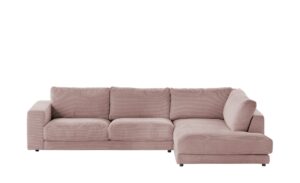 VIVA Ecksofa Cord Sila ¦ rosa/pink ¦ Maße (cm): B: 325 H: 85 T: 224 Polstermöbel > Sofas > Ecksofas - Höffner