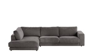 VIVA Ecksofa Cord Sila ¦ grau ¦ Maße (cm): B: 325 H: 85 T: 224 Polstermöbel > Sofas > Ecksofas - Höffner