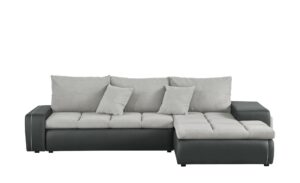 switch Ecksofa mit 2 Sitzhocker  Riva ¦ grau ¦ Maße (cm): B: 280 H: 75 T: 185 Polstermöbel > Sofas > Ecksofas - Höffner