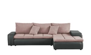 switch Ecksofa mit 2 Sitzhocker  Riva ¦ rosa/pink ¦ Maße (cm): B: 280 H: 75 T: 185 Polstermöbel > Sofas > Ecksofas - Höffner