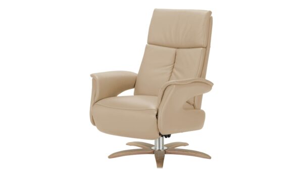 Nils Olsen Relaxsessel aus Leder  Lia ¦ beige ¦ Maße (cm): B: 78 H: 108 T: 86 Polstermöbel > Sessel > Polstersessel - Höffner