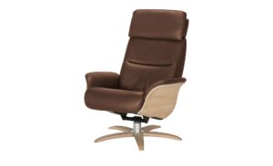 Nils Olsen Relaxsessel Leder  Balance ¦ braun ¦ Maße (cm): B: 80 H: 112 T: 121 Polstermöbel > Sessel > Relaxsessel - Höffner