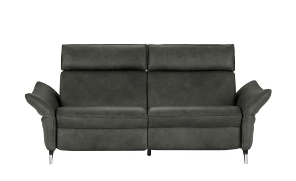 himolla Ledersofa  1926 ¦ grau ¦ Maße (cm): B: 194 H: 94 T: 95 Polstermöbel > Sofas > 2-Sitzer - Höffner