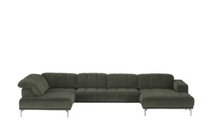 Lounge Collection Wohnlandschaft  Sarina ¦ grün ¦ Maße (cm): B: 383 H: 75 T: 212 Polstermöbel > Sofas > Wohnlandschaften - Höffner