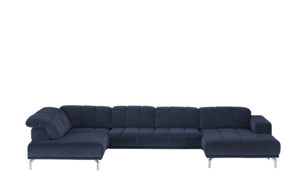 Lounge Collection Wohnlandschaft  Sarina ¦ blau ¦ Maße (cm): B: 383 H: 75 T: 212 Polstermöbel > Sofas > Wohnlandschaften - Höffner