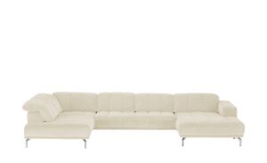 Lounge Collection Wohnlandschaft  Sarina ¦ creme ¦ Maße (cm): B: 383 H: 75 T: 212 Polstermöbel > Sofas > Wohnlandschaften - Höffner