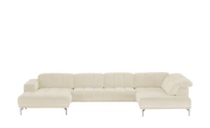 Lounge Collection Wohnlandschaft  Sarina ¦ creme ¦ Maße (cm): B: 383 H: 75 T: 212 Polstermöbel > Sofas > Wohnlandschaften - Höffner