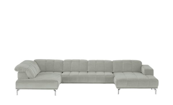 Lounge Collection Wohnlandschaft  Sarina ¦ grau ¦ Maße (cm): B: 383 H: 75 T: 212 Polstermöbel > Sofas > Wohnlandschaften - Höffner