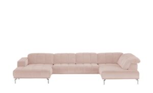 Lounge Collection Wohnlandschaft  Sarina ¦ rosa/pink ¦ Maße (cm): B: 383 H: 75 T: 212 Polstermöbel > Sofas > Wohnlandschaften - Höffner